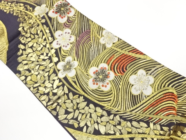 JAPANESE FUKURO OBI / WOVEN UME